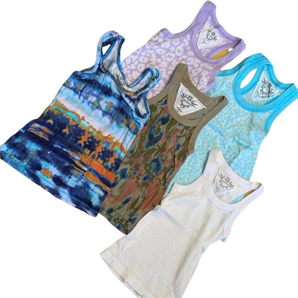T2 Love Other - T2 Love Lot of Five Size 2T Tank Tops